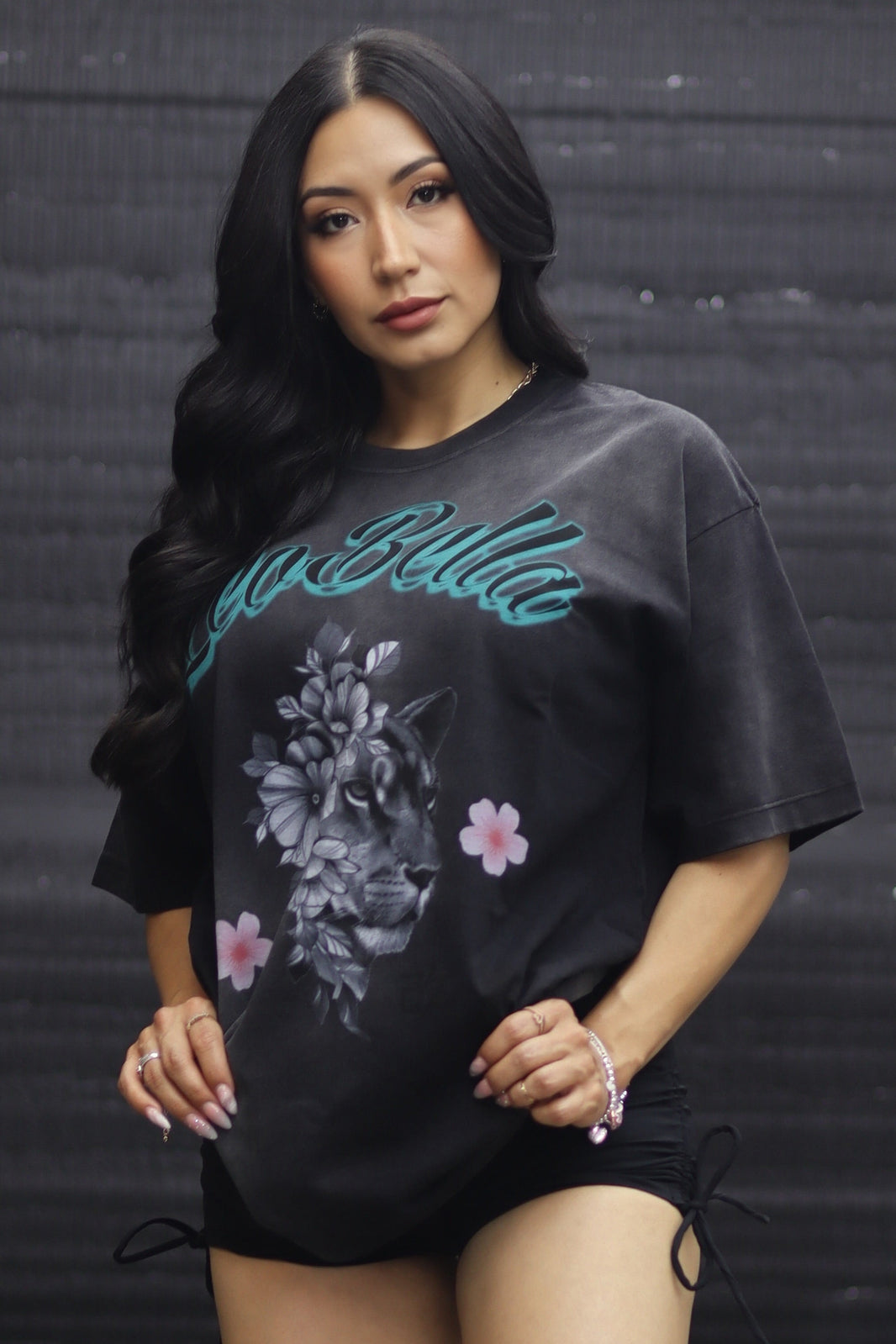 Kaizen Oversized Acid Wash Tee