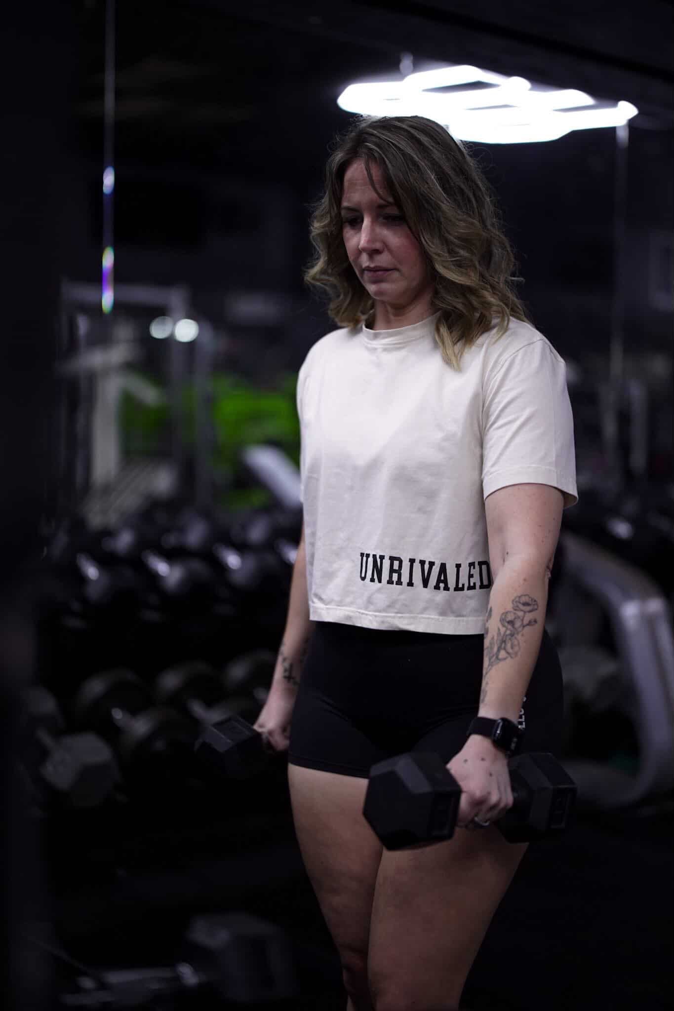 Unrivaled Crop Tee