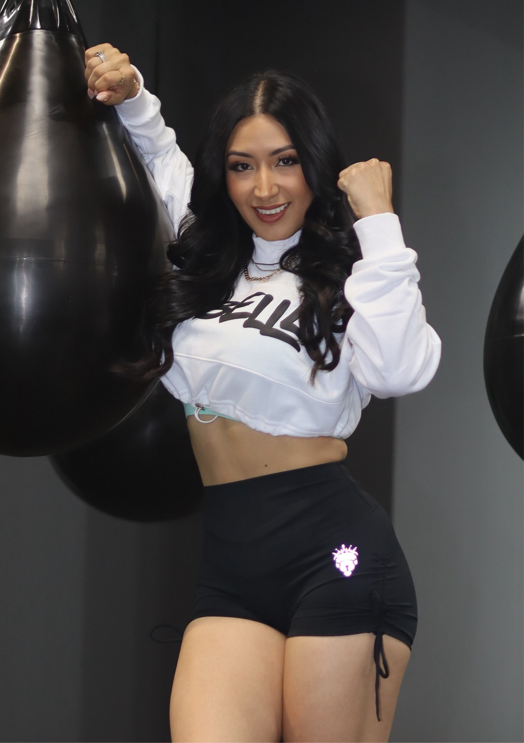 Total Knockout Ruched Side Shorts