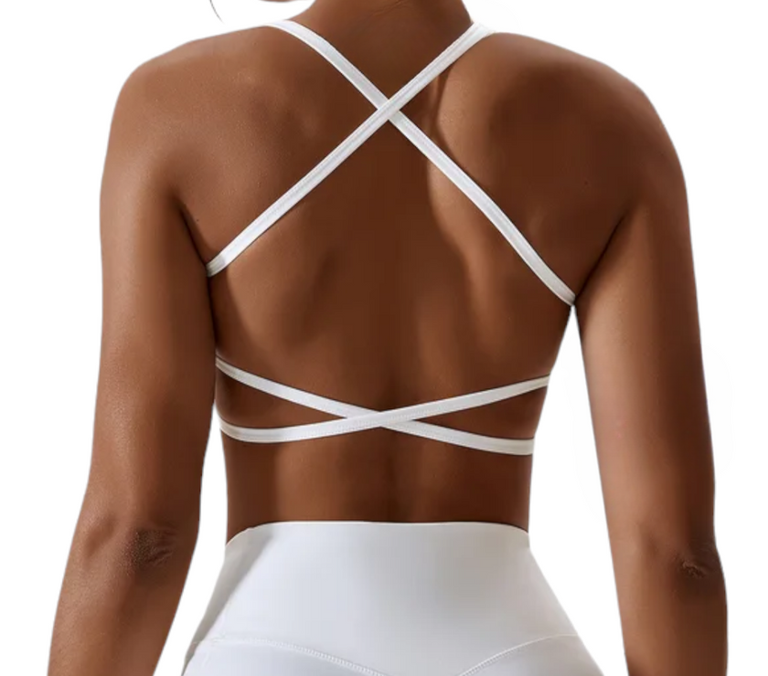 Essential Leo Strappy Back Sports Bra