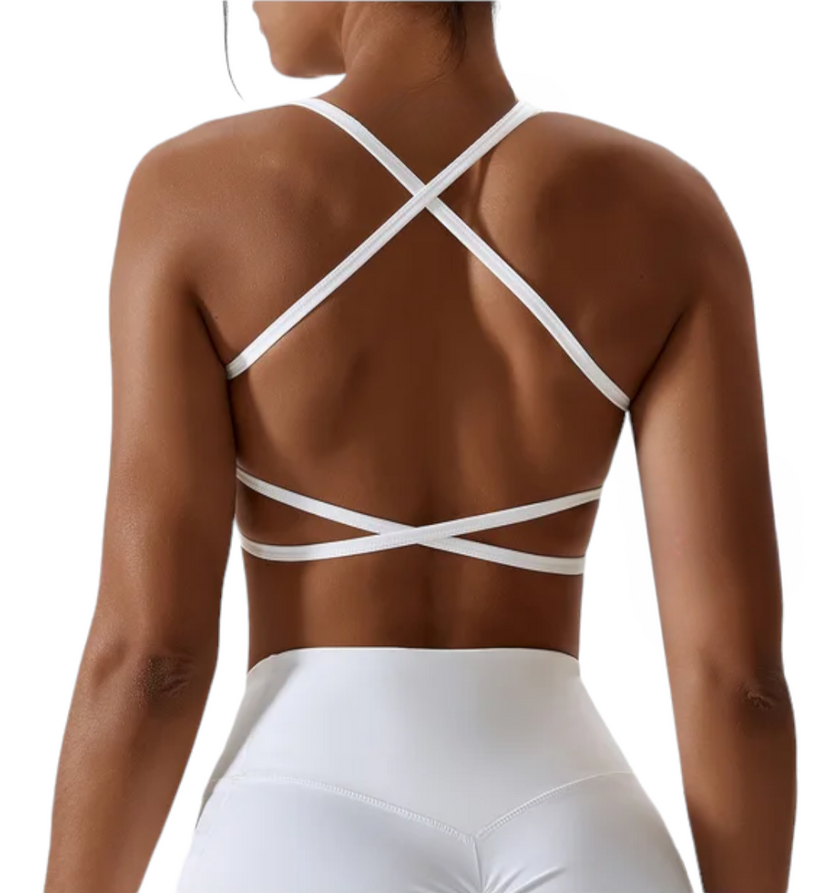 Essential Leo Strappy Back Sports Bra