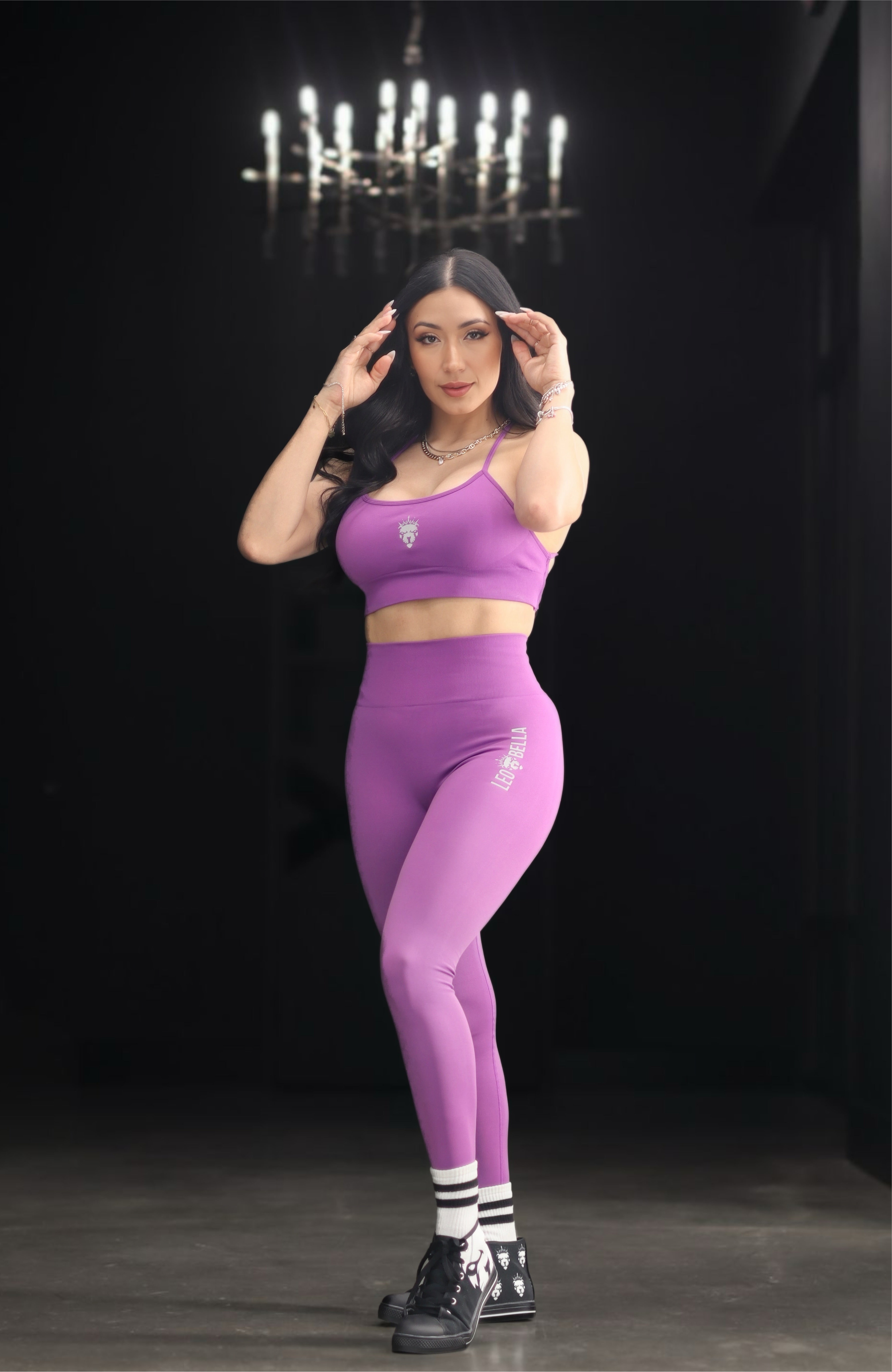 SPECIAL EDITION Warrior Purple Leggings