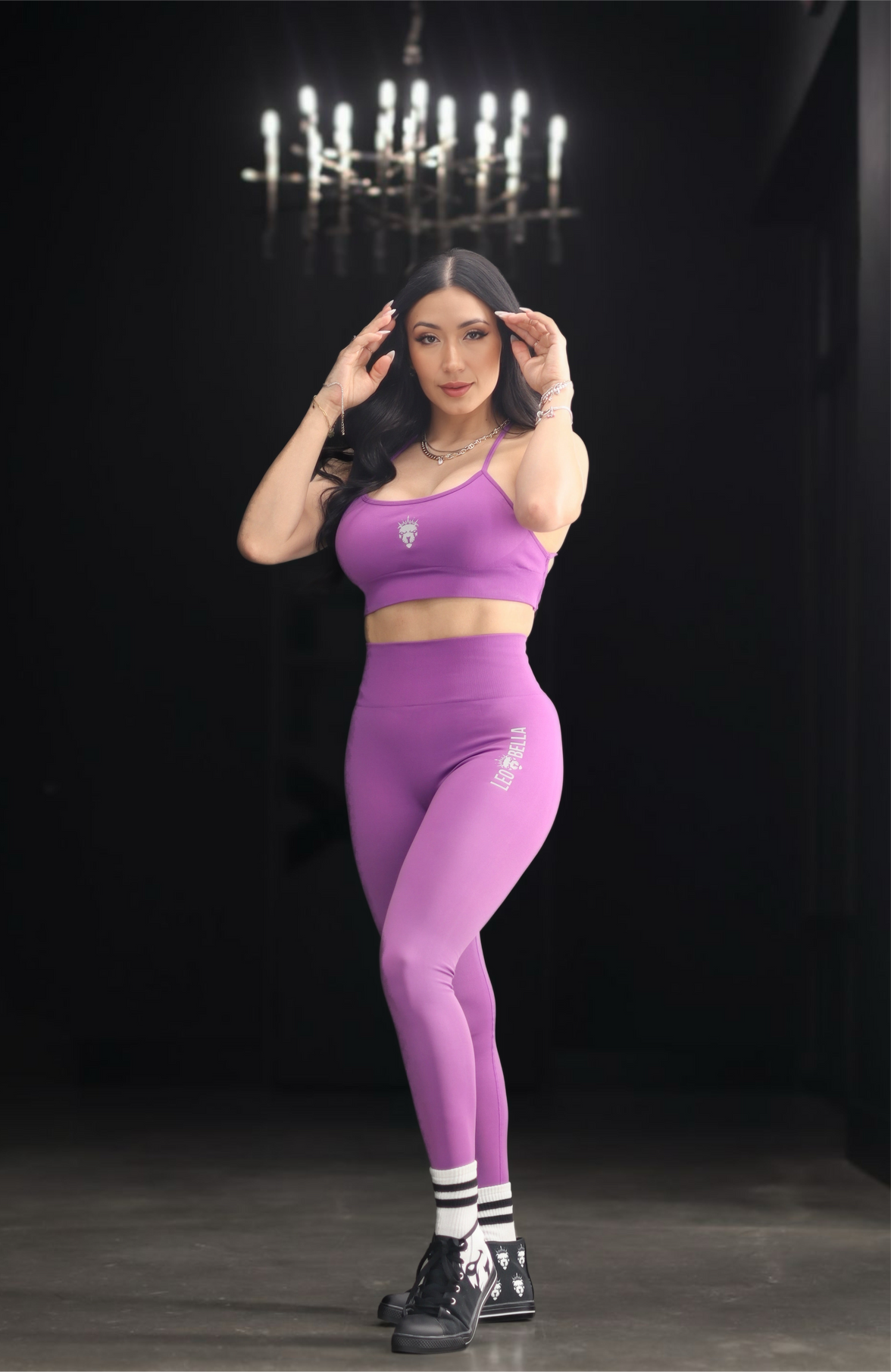 SPECIAL EDITION Warrior Purple Leggings