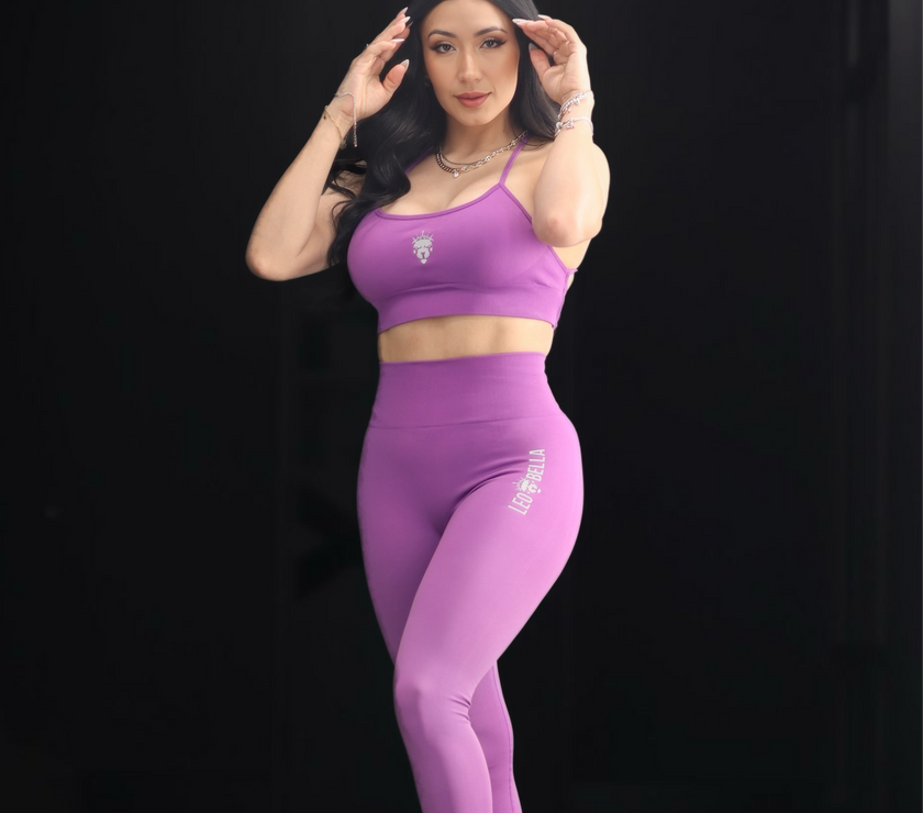 SPECIAL EDITION Warrior Purple Leggings