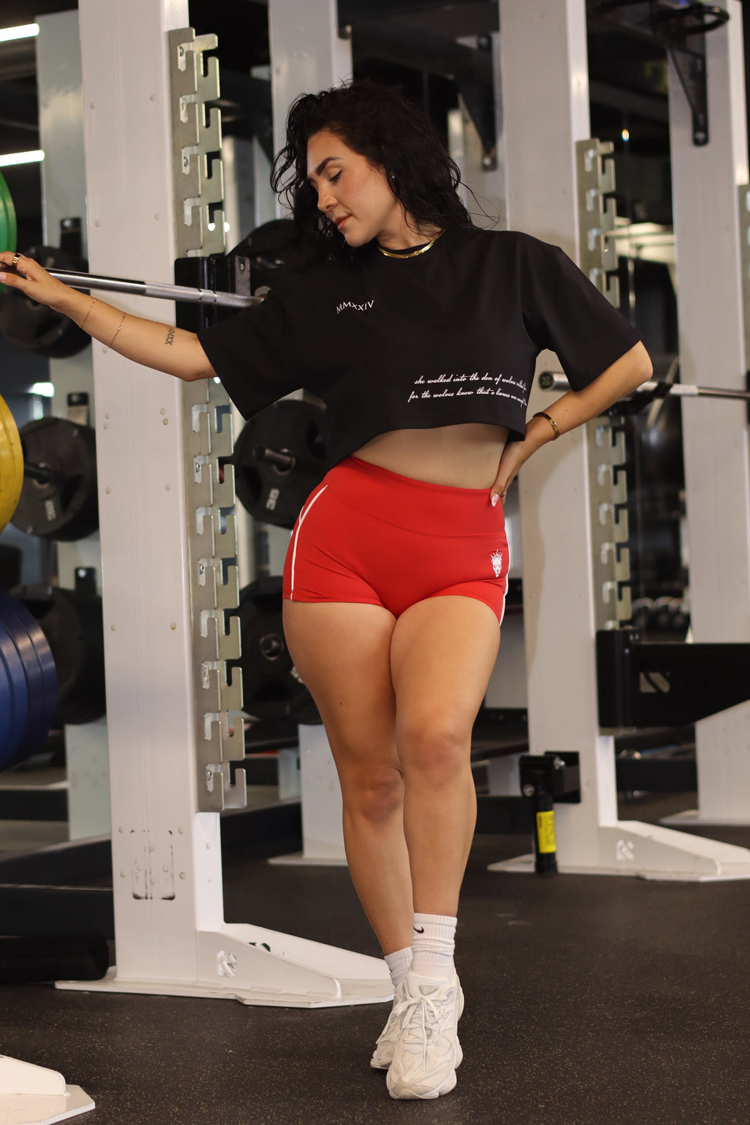 Den of Wolves Crop Tee