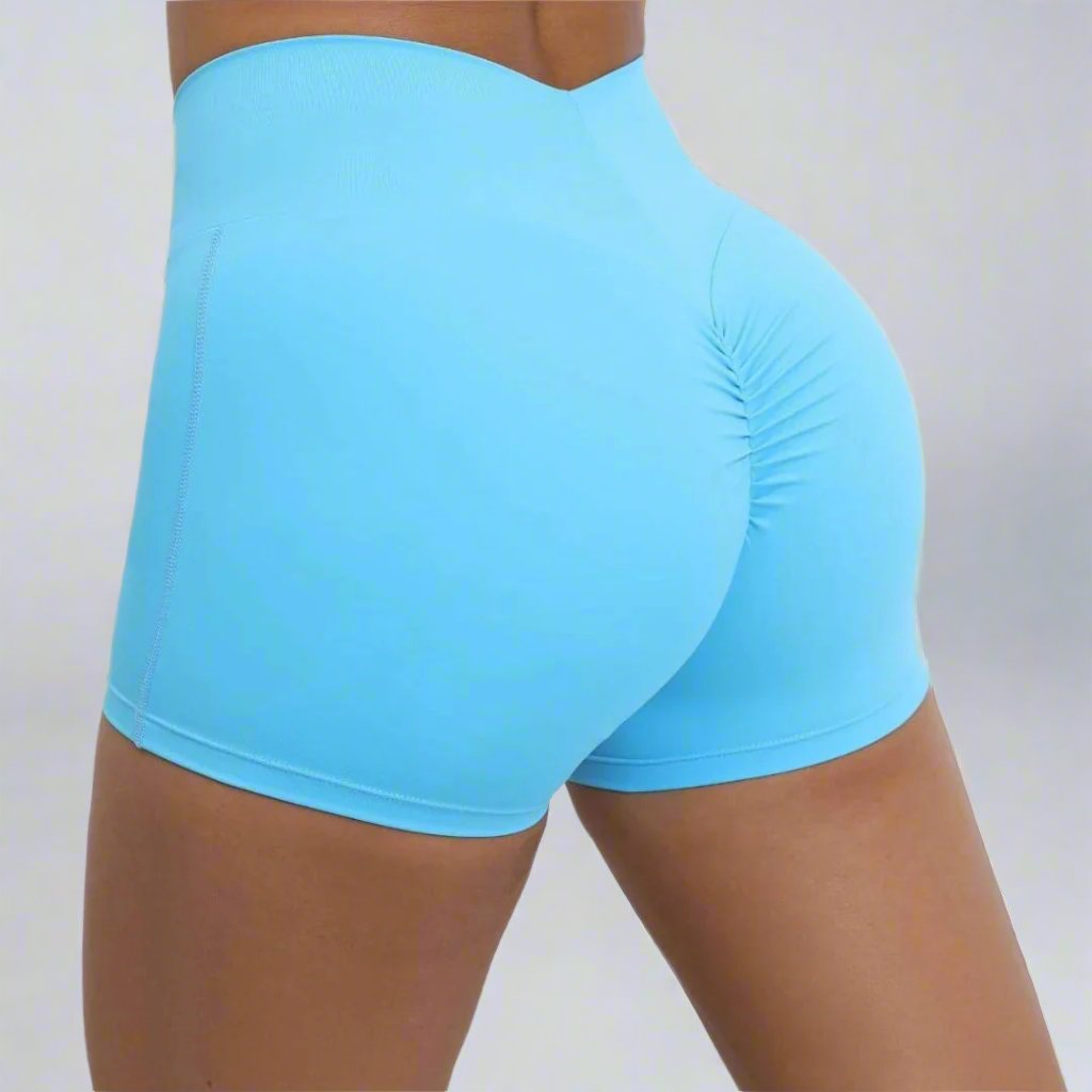 LeoLuxe Soft V-Cut Compression Shorts