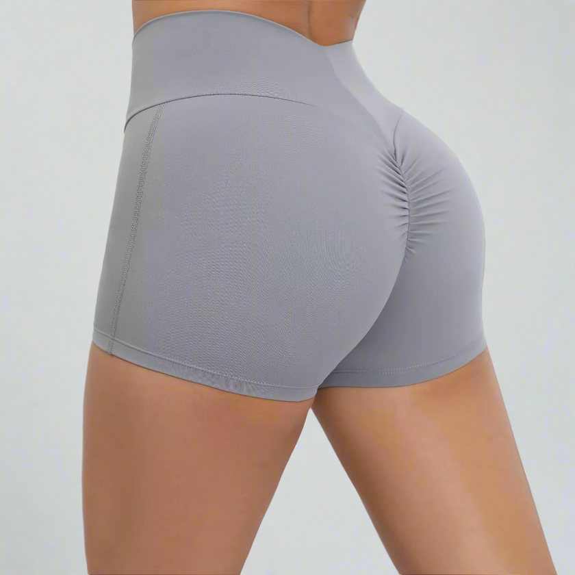 LeoLuxe Soft V-Cut Compression Shorts